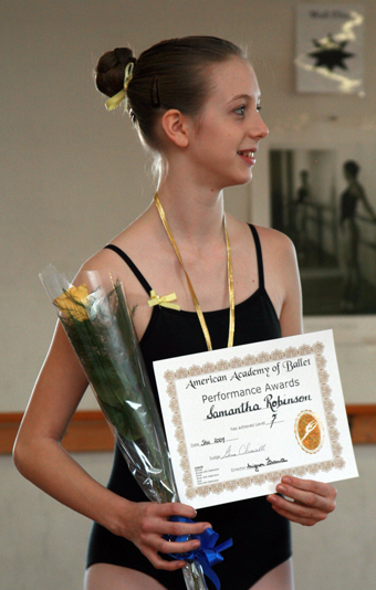 American Academy of Ballet Performance Awards 2009 at the Center for Performing Arts Dance Studio Methuen